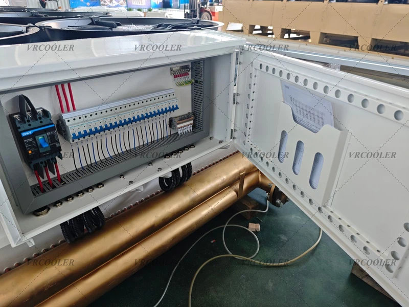 LT-HT dry cooler for efficient cooling of biogas purification and biogas generator LT-HT dry cooler for efficient cooling of biogas purification and biogas generator